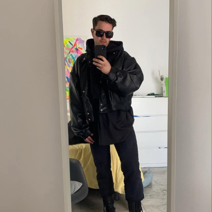 El diseñador Mario Marquina en una imagen de sus redes sociales.