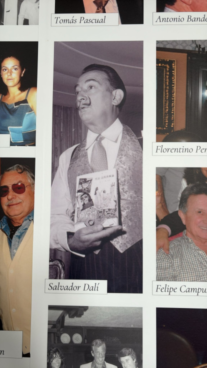 Salvador Dalí era un habitual en su restaurante de Marbella