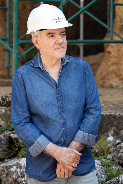 José Miguel Carretero, directora del Laboratorio de Evolución Humana de la Universidad de Burgos y coordinador del yacimiento de Portalón.