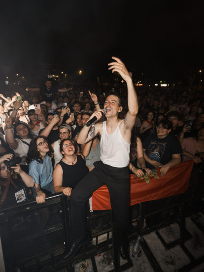 Imagen del concierto de La M.O.D.A.