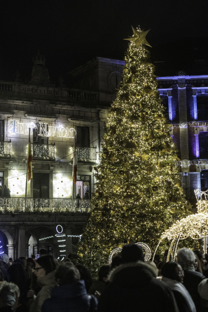 Pistoletazo de salida de la Navidad en Burgos.