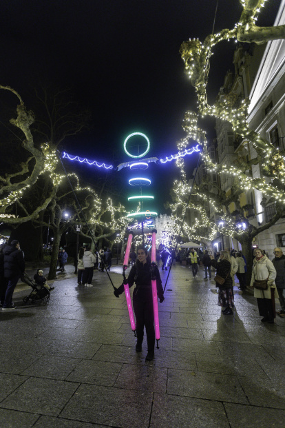 Pistoletazo de salida de la Navidad en Burgos.
