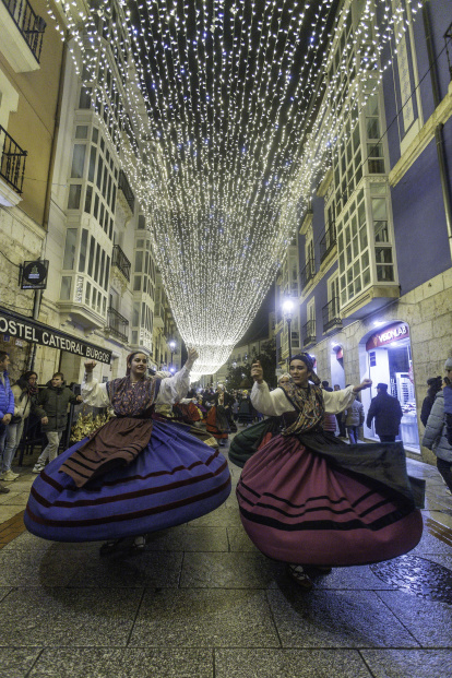 Pistoletazo de salida de la Navidad en Burgos.