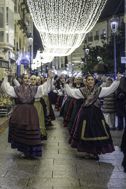Pistoletazo de salida de la Navidad en Burgos.