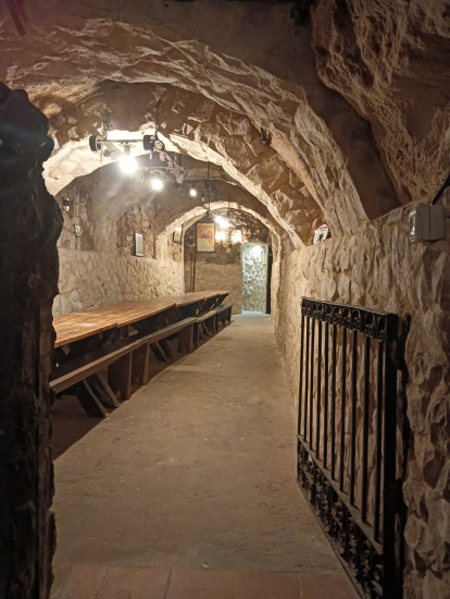 La bodega de la peña La Capea sse encuentra en la plaza Santa María