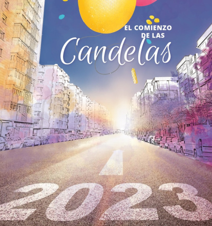 Portada del programa de Las Candelas 2023.