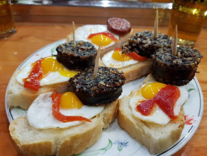 Los “cojonudos y cojonudas”, un pincho singular de Burgos.