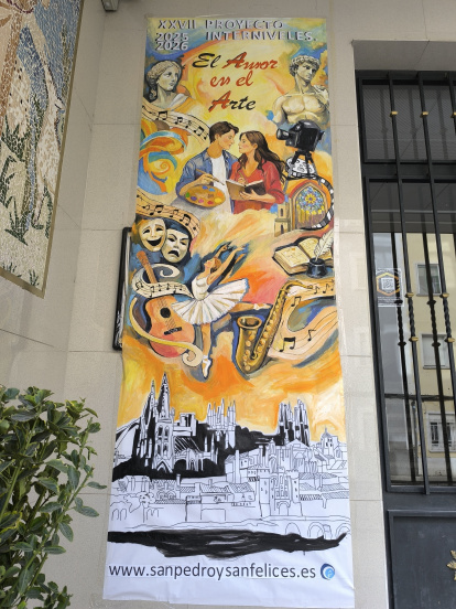 Toda la comunidad educativa del San Pedro y San Felices se implica en esta actividad.