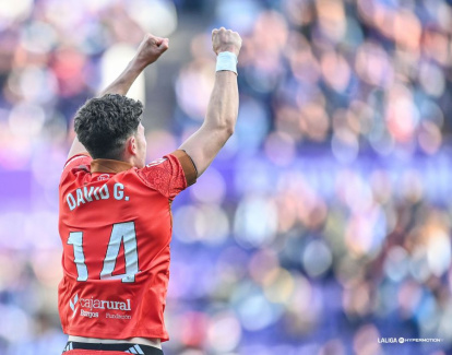 David González reivindica la fe del Burgos en seguir arriba.