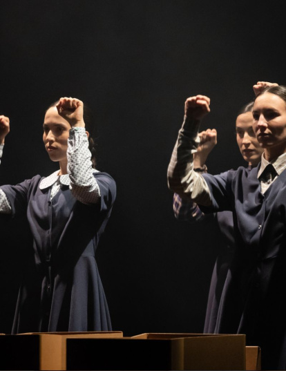 Imagen de Kea, la nueva producción que DAB Dantza Konpainia preestrenará en Salas el próximo 18 de abril.