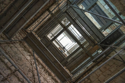 La restauración del Hospital del Rey en imágenes.