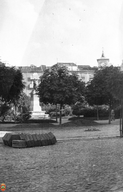 Imagen de la Feria de Atracciones que acogía La Flora hacia 1912.