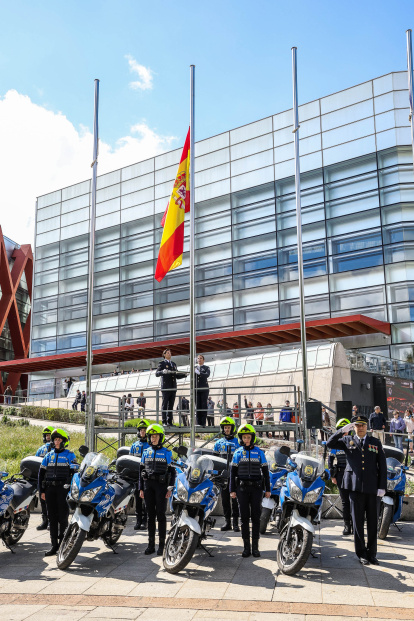Imagen de la celebración de la fiesta de la Policía Local.