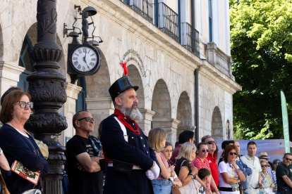 Recreación histórica de la visita de Alfonso XIII a Burgos con motivo del eclipse de 1905.