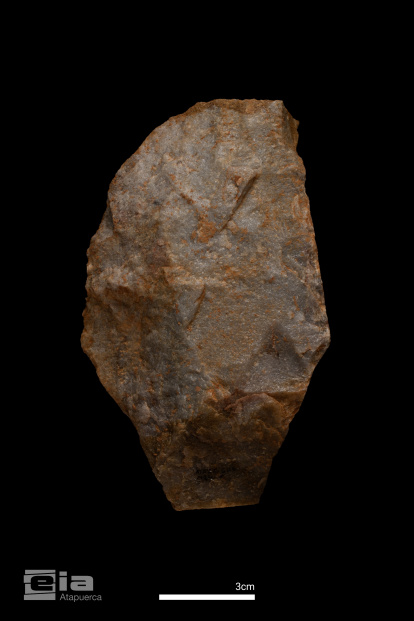Este año la industria de Galería, de unos 300.000 años de antigüedad, han sido piezas grandes y de bella factura hechas por los preneandertales de Atapuerca.