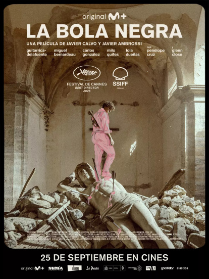 Cartel de 'La bola negra'.