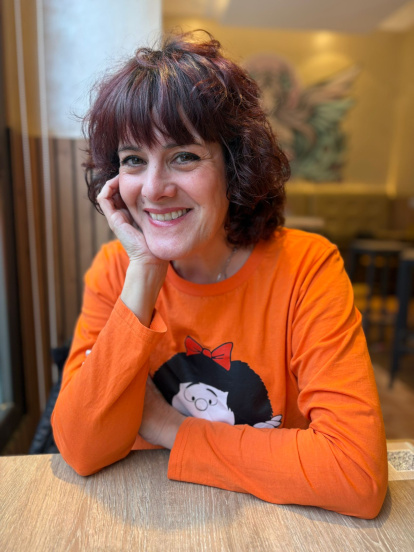 Amaya M. Vicario, autora de 'Habla por mí'.