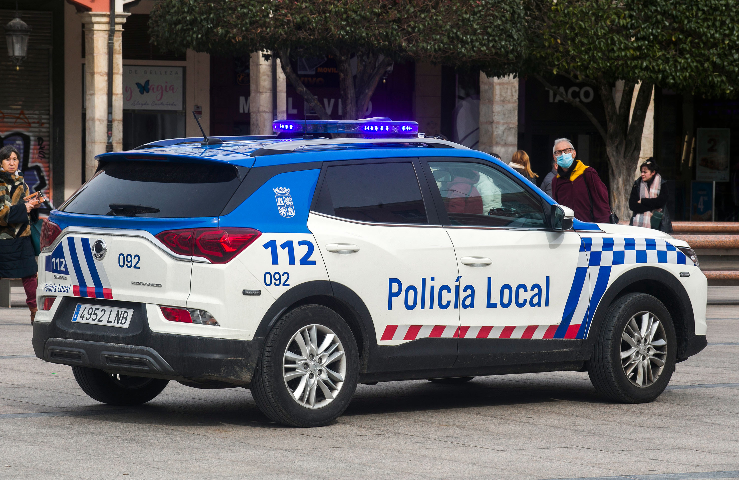 Buscan en Burgos a un conductor que se dio a la fuga tras un atropello