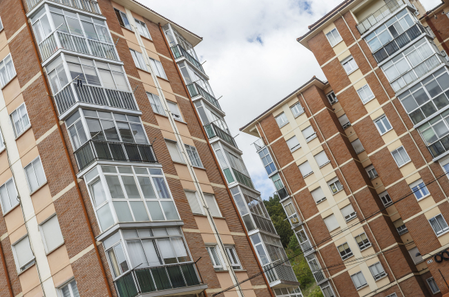 Housing blocks in the capital of Burgos.