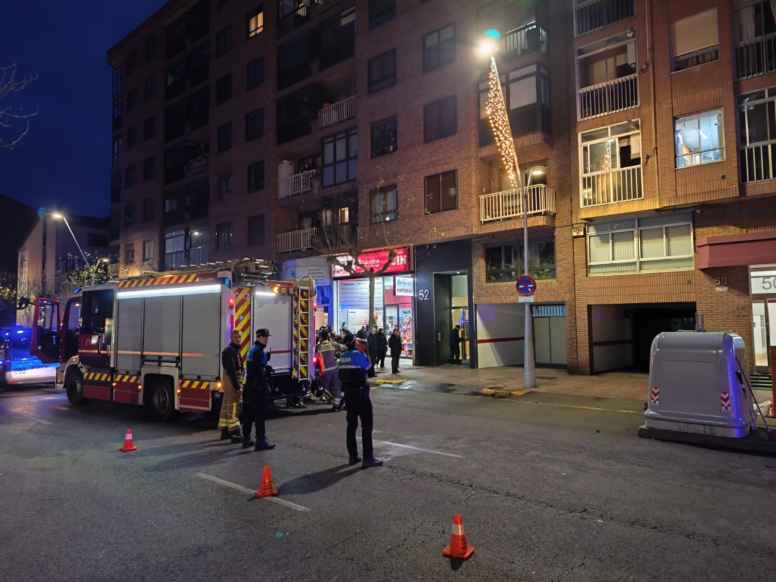 Herida una mujer tras una explosión en una vivienda de Gamonal